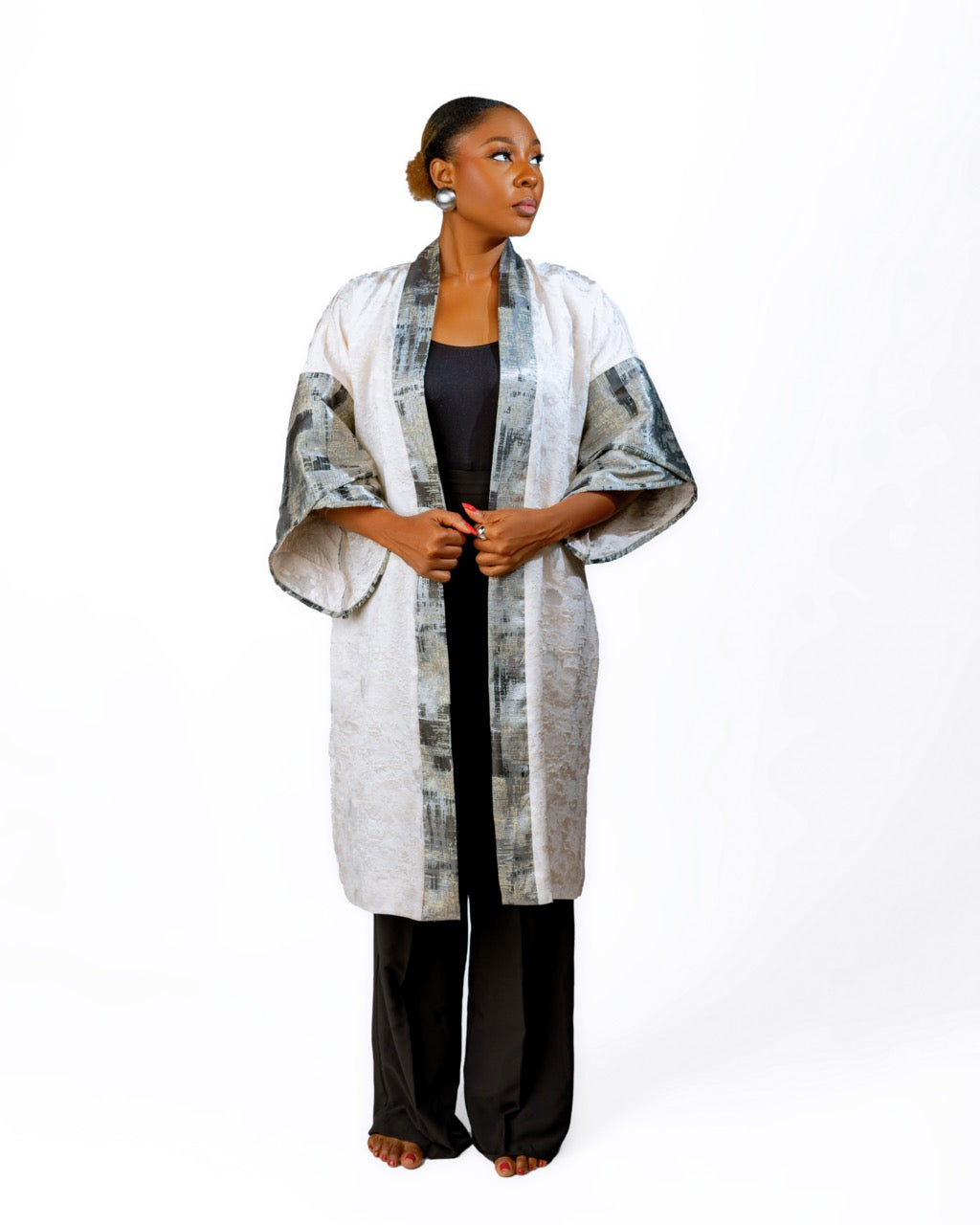 Abeke mixed damask