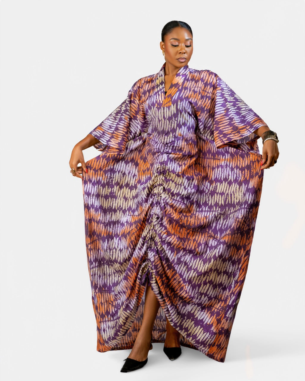 Adeola Kimono Style Gown