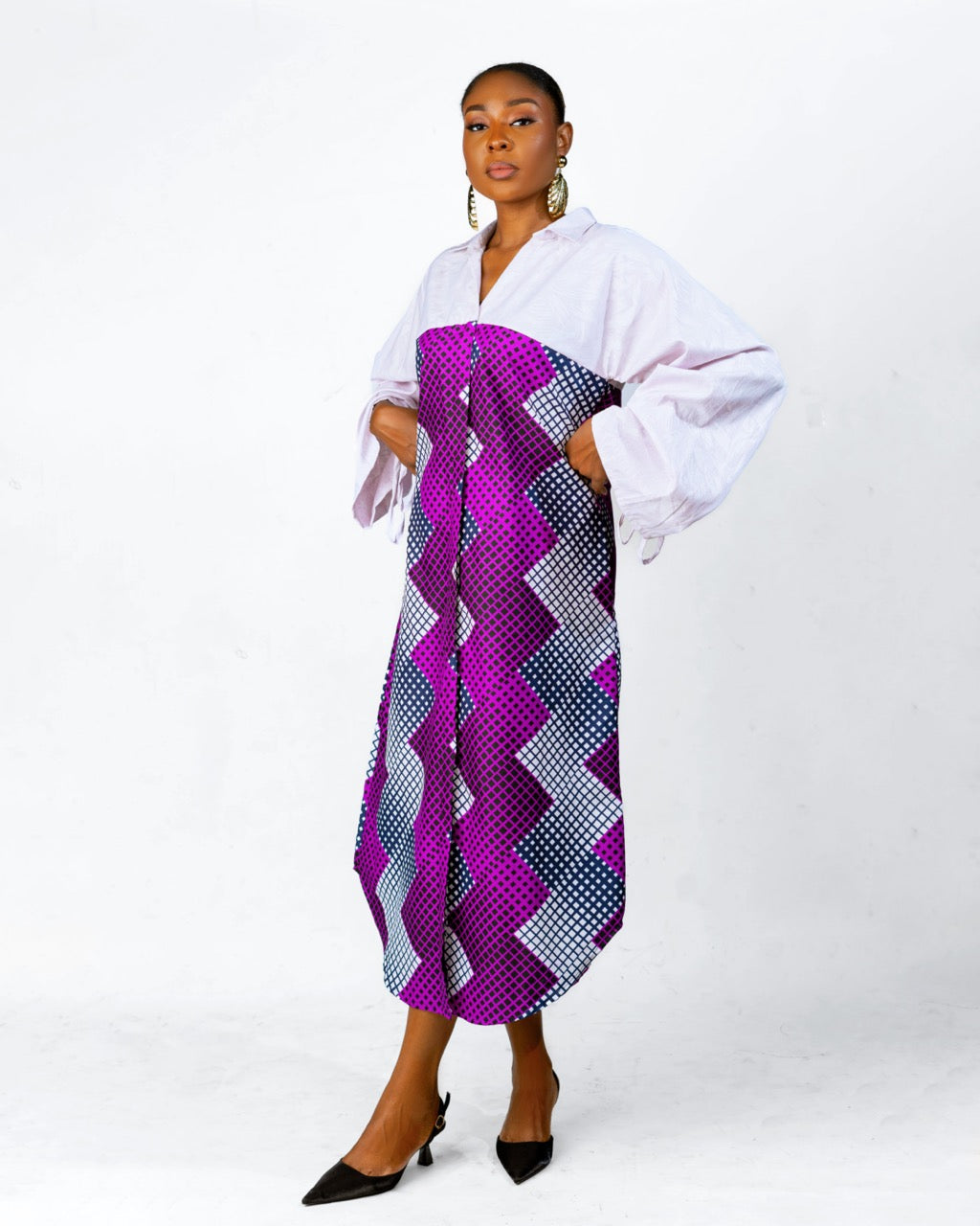 Ankore shirt dress