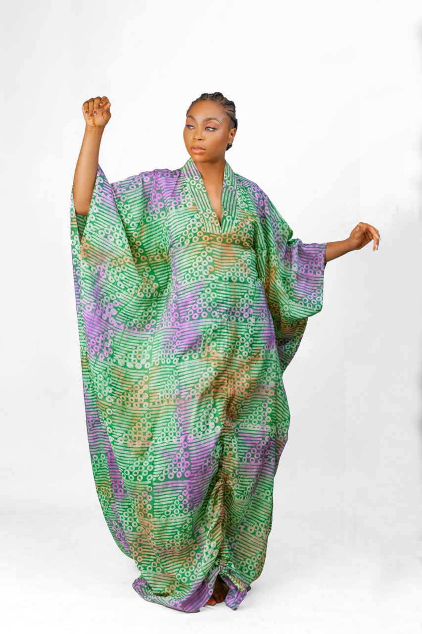 Adeola Kimono Style Gown