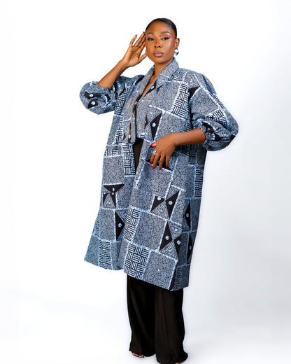 Anjola Sequin Lapel Jacket