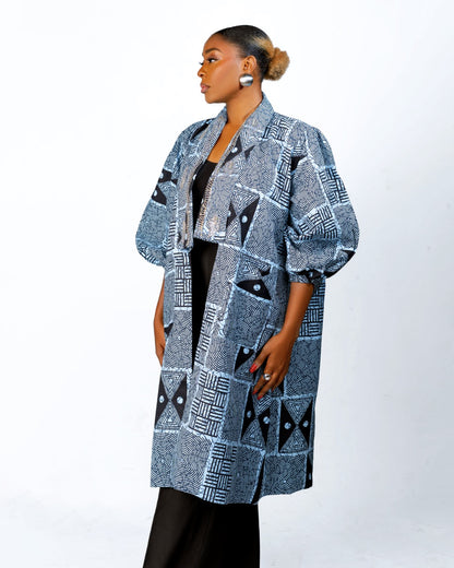 Anjola Sequin Lapel Jacket