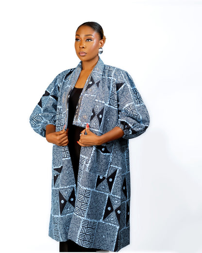 Anjola Sequin Lapel Jacket