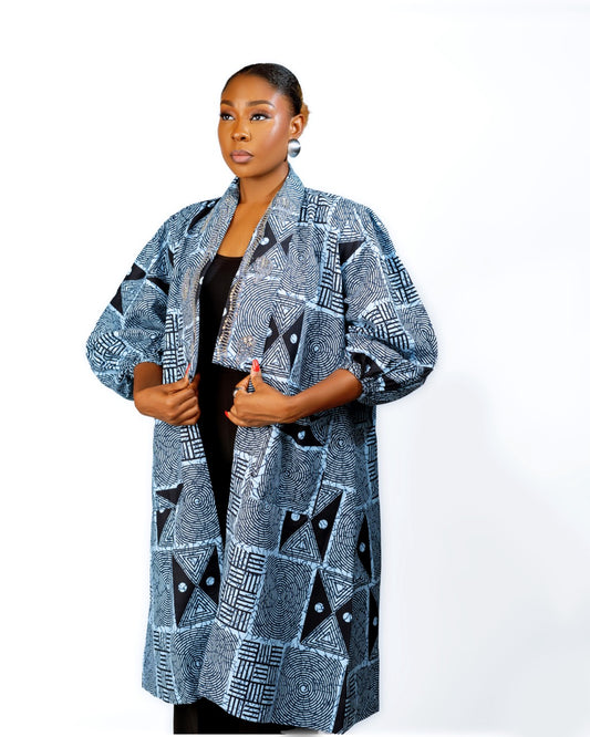 Anjola Sequin Lapel Jacket