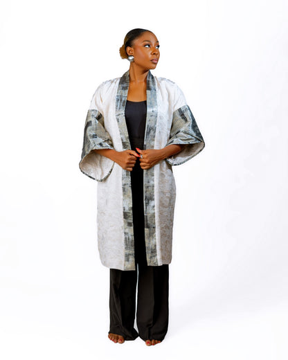 Abeke mixed damask