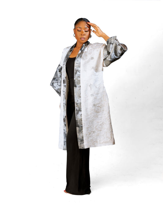 Abeke mixed damask